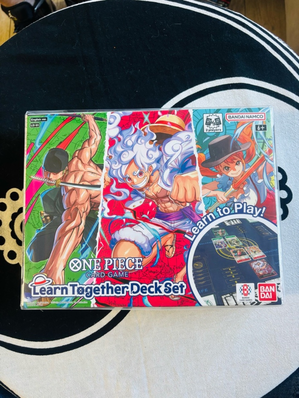 Bandai One Piece LearnTogether Deck Set - Red/Green/Blue Card Game